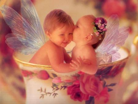 les anges d'amour